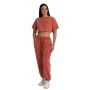Tricou pentru femei CropTop Washed Terra - STRIX L