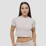 Tricou pentru femei Cropped Agile Desert - GymBeam L