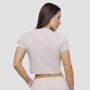 Tricou pentru femei Cropped Agile Desert - GymBeam L