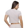 Tricou pentru femei Cropped Agile Desert - GymBeam L
