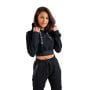 Hanorac pentru femei Essential Cropped Hoodie Black - STRIX S