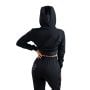 Hanorac pentru femei Essential Cropped Hoodie Black - STRIX S