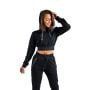 Hanorac pentru femei Essential Cropped Hoodie Black - STRIX S