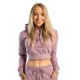 Hanorac pentru femei Essential Cropped Hoodie Mauve - STRIX L