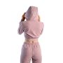 Hanorac pentru femei Essential Cropped Hoodie Mauve - STRIX L