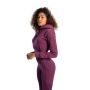 Hanorac pentru femei Essential Cropped Hoodie Plum - STRIX S