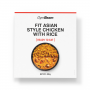 FIT Pui în stil asiatic cu orez Ready to eat - GymBeam 420 g