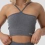 Sutien sport Halter FLO Grey - GymBeam XL