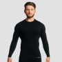 Tricou cu mânecă lungă Fuse Black - GymBeam M