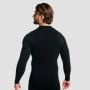 Tricou cu mânecă lungă Fuse Black - GymBeam M