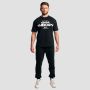 Tricou Gym Therapy Black - GymBeam XL