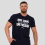 Tricou One Team Navy - GymBeam XXXL