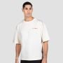Tricou GymRat Cream - GymBeam XXL
