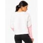 Hanorac pentru femei Hybrid Pullover White Pink - Ryderwear XS