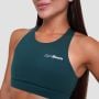 Sutien sport Ignite Dark Green - GymBeam S