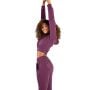 Pantaloni sport pentru femei Essential Plum - STRIX S