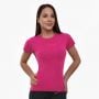 Tricou pentru femei FIT Magenta - GymBeam L