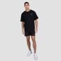 Tricou Lifting Heavy Black - GymBeam XL