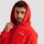 Hanorac Limitless Hoodie Hot Red - GymBeam XXL