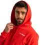 Hanorac Limitless Hoodie Hot Red - GymBeam XXL