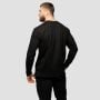 Tricou cu mânecă lungă Basic Black - GymBeam L