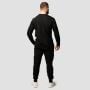 Tricou cu mânecă lungă Basic Black - GymBeam L