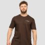 Tricou Basic Chocolate Brown - GymBeam M