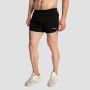 Pantaloni scurți de alergare pentru bărbați 2in1 Pulse X Black - GymBeam XL