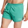 Pantaloni scurți de alergare pentru bărbați 2in1 Pulse X Green - GymBeam L