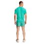 Pantaloni scurți de alergare pentru bărbați 2in1 Pulse X Green - GymBeam L