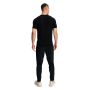 Tricou de alergare pentru bărbați Pulse X Black - GymBeam XXL
