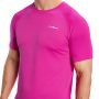 Tricou de alergare pentru bărbați Pulse X Purple - GymBeam XL