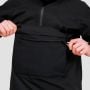 Geacă pentru bărbați Rain Smock Black - GymBeam L