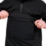 Geacă pentru bărbați Rain Smock Black - GymBeam L