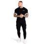 Tricou Fitted TRN Black - GymBeam S