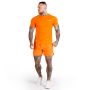 Tricou Fitted TRN Orange - GymBeam XXL