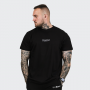 Tricou FIT Black - GymBeam L
