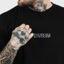 Tricou FIT Black - GymBeam L