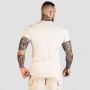 Tricou Fitted TRN Sand - GymBeam XXXL