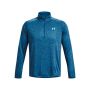 Tricou pentru bărbați Tech 2.0 1/2 Zip Blue - Under Armour S