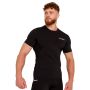 Tricou de compresie High Black - GymBeam S
