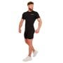 Tricou de compresie High Black - GymBeam S