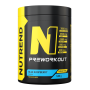 N1 Pre-Workout - Nutrend 10 x 17 g - coacăze negre