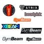 Sticker 8Pack - GymBeam single_variant