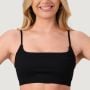 Sutien sport fără cusături NEO Black - GymBeam XL