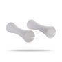 Gantere din neopren 2 x 2 kg - GymBeam gri