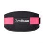 Centură fitness din neopren LIFT Black & Pink - GymBeam S