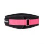 Centură fitness din neopren LIFT Black & Pink - GymBeam S