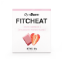 Ciocolată proteică Fitcheat - GymBeam 80 g -  căpșuni și ciocolată albă