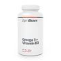 Omega 3 + Vitamina D3 - GymBeam 90 caps.